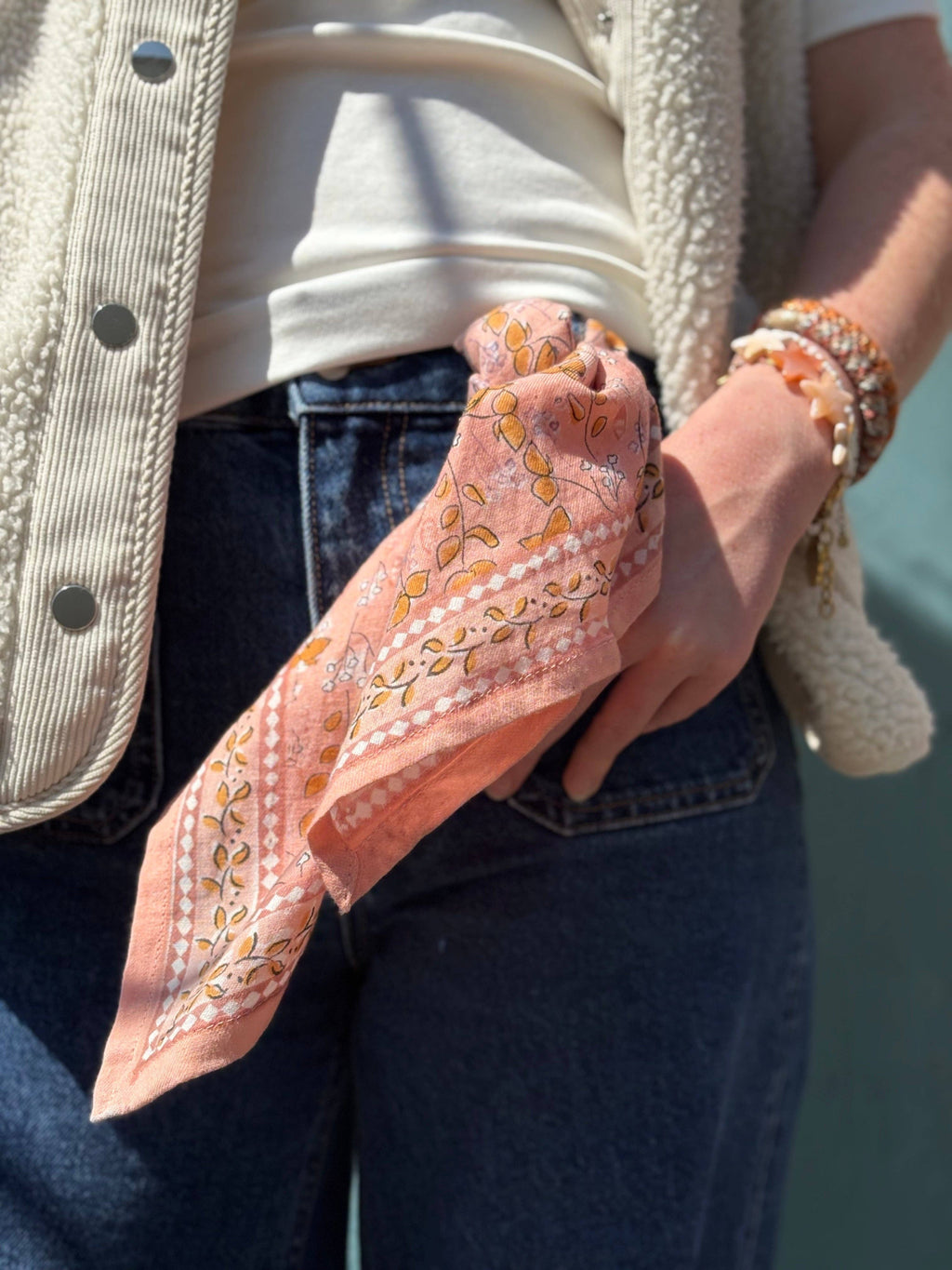 Foulard Adulte Cagliari rose