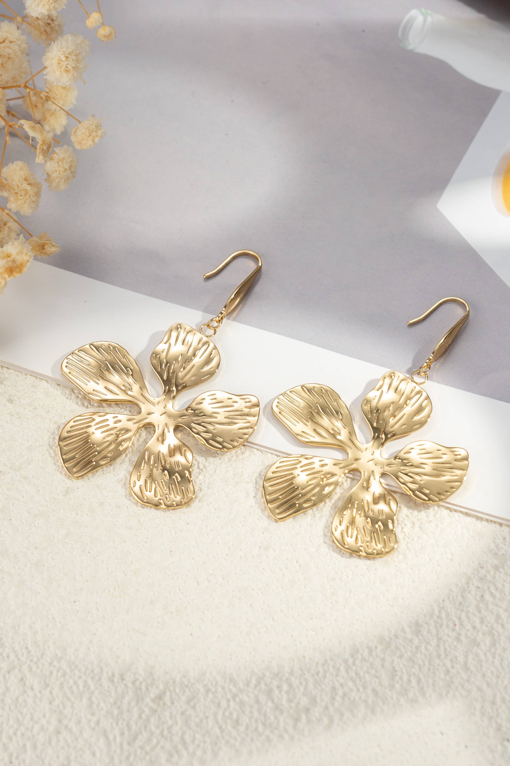 Boucles d'oreilles Fleur