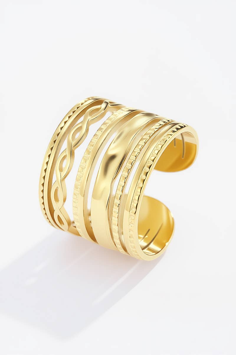 Bague en acier inoxydable 424CA80