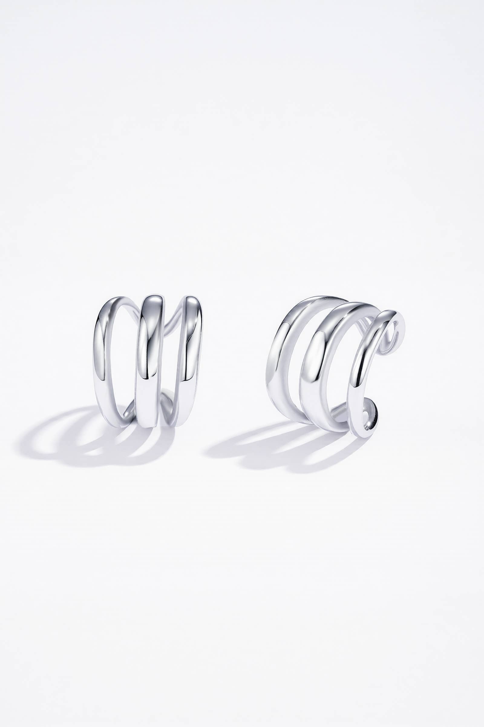 Boucles d'oreille en acier inoxydable 124AQ384