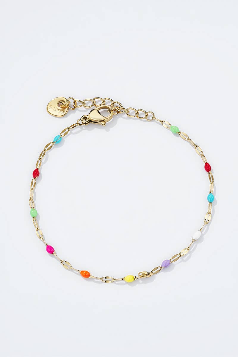 Bracelet coloré en acier inoxydable 324RX13