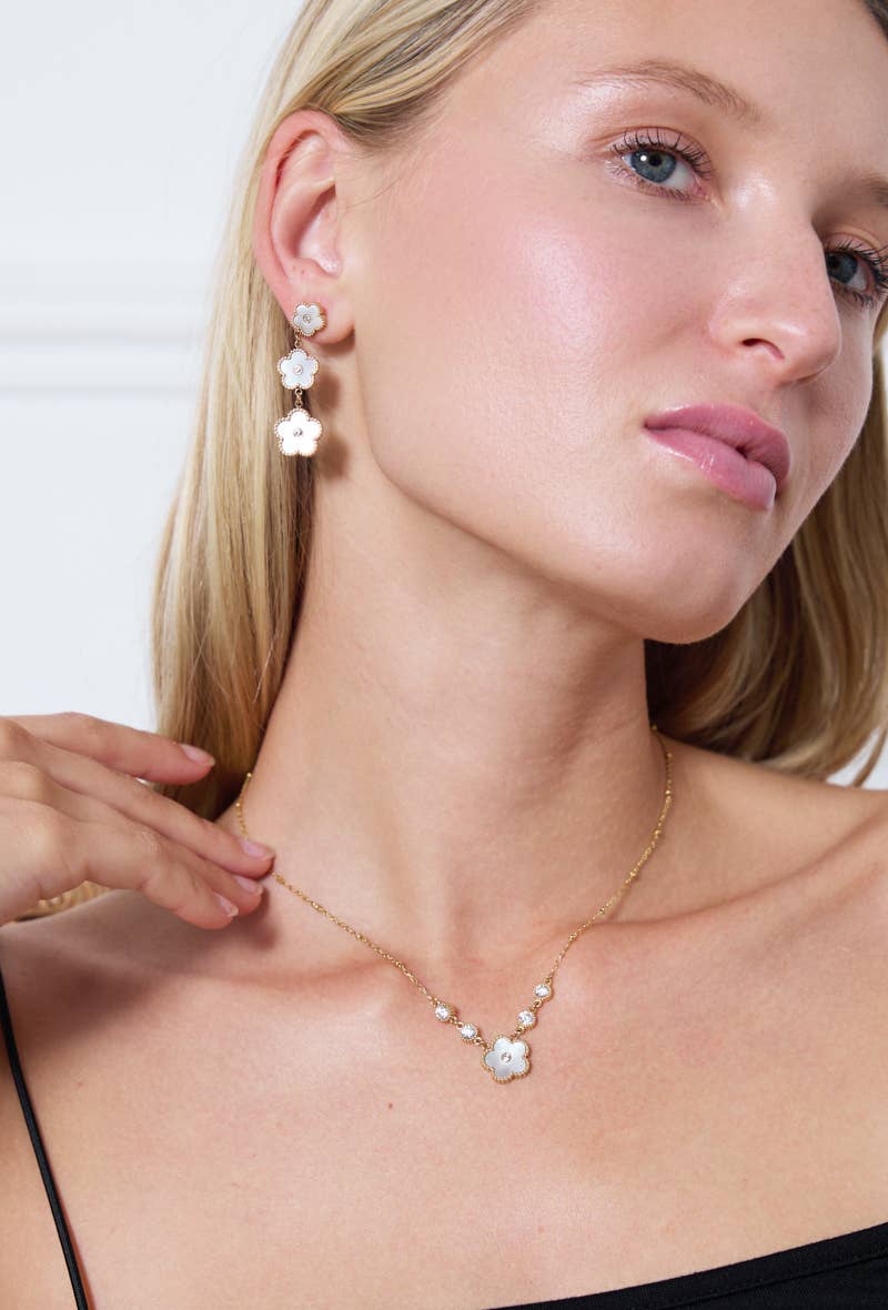 Boucles d'oreilles en acier inoxydable 124AQ229