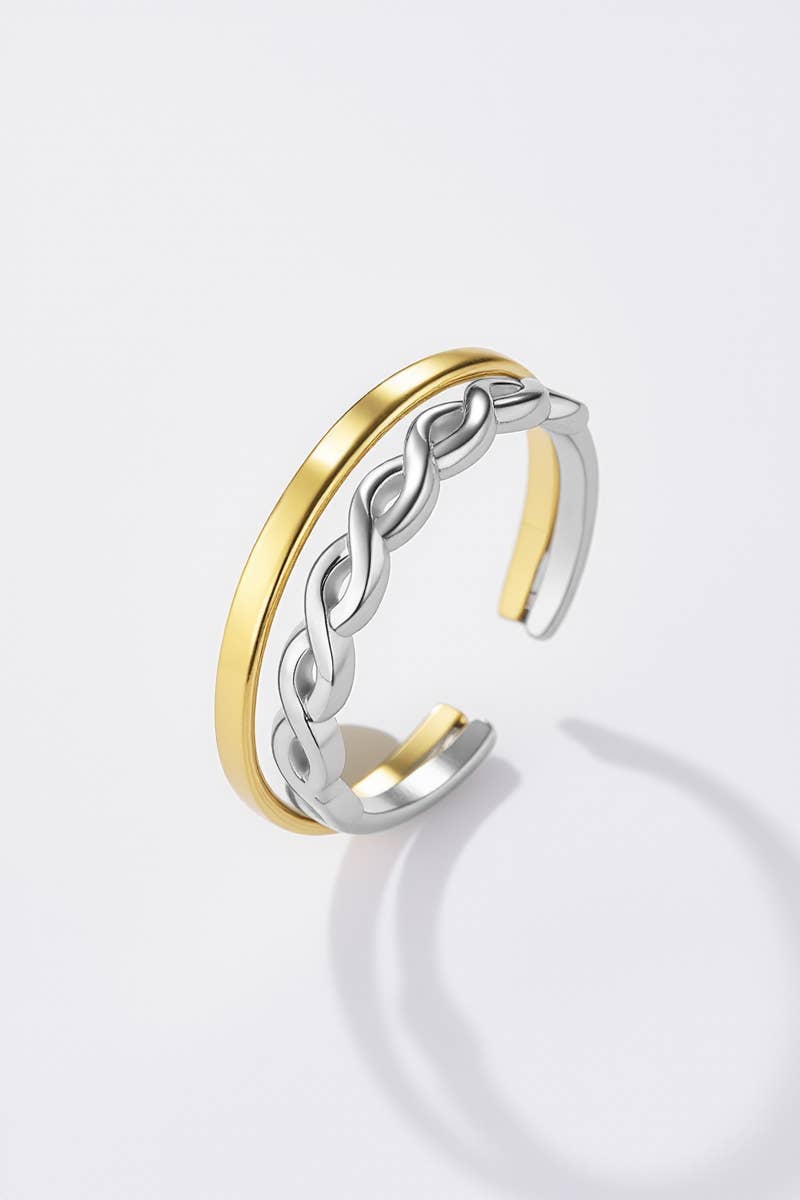 Bague en acier inoxydable 424RX255