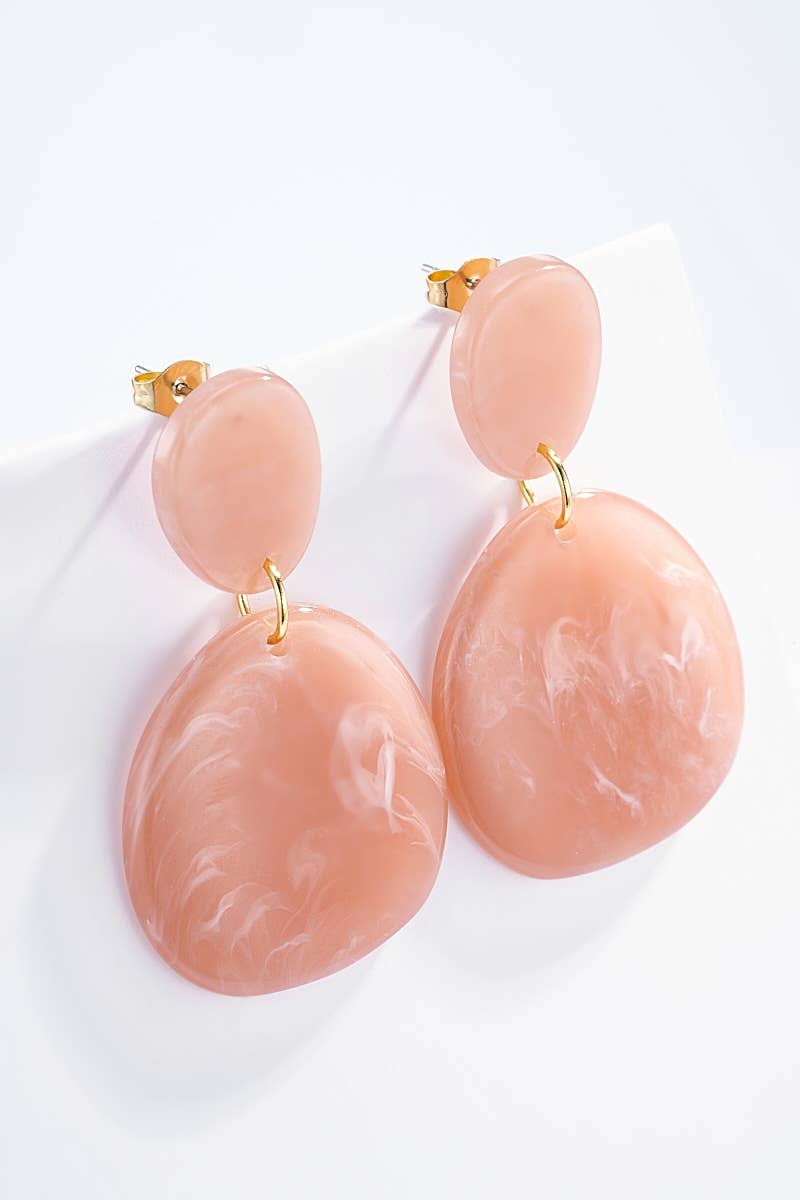 Boucles d'oreilles en acier inoxydable 124CP09