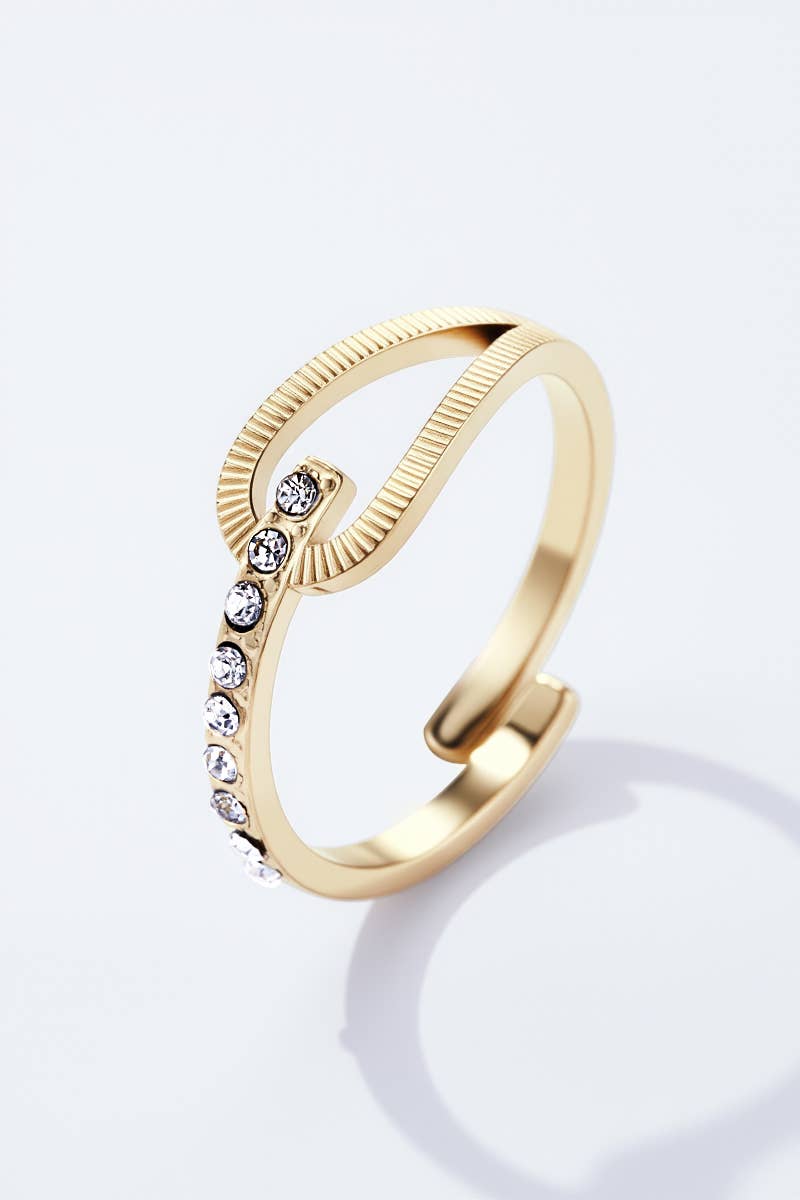 Bague en acier inoxydable 424RX134