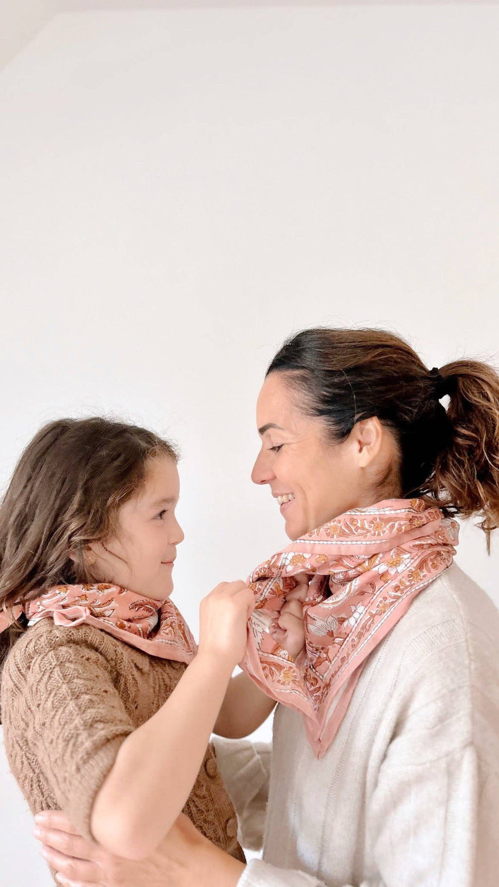 Foulard  Adulte Dheli Blush 100 cm