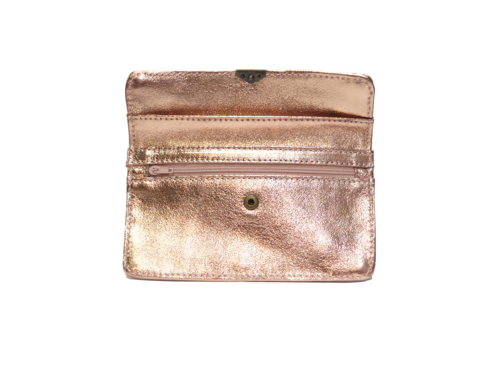 Porte monnaie cuir tout en un compact