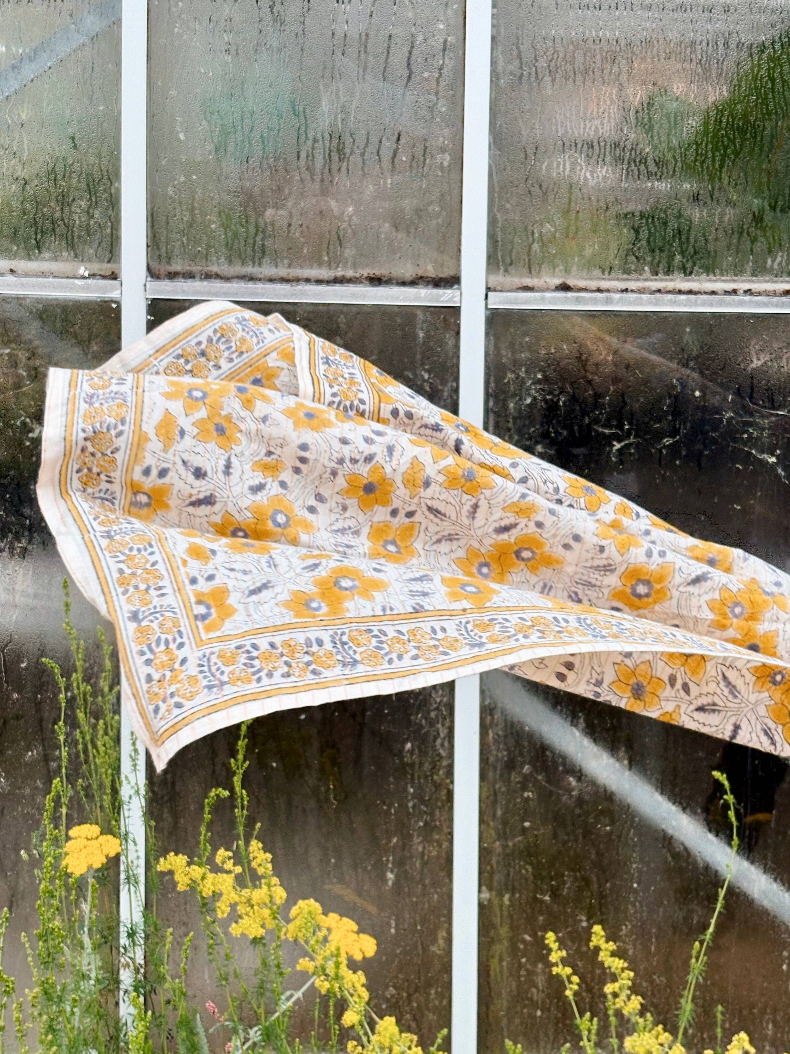 Foulard Adulte agra Bouton d'or 100 cm