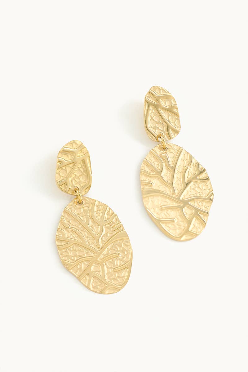 Boucles d'oreilles en acier inoxydable 124RX88