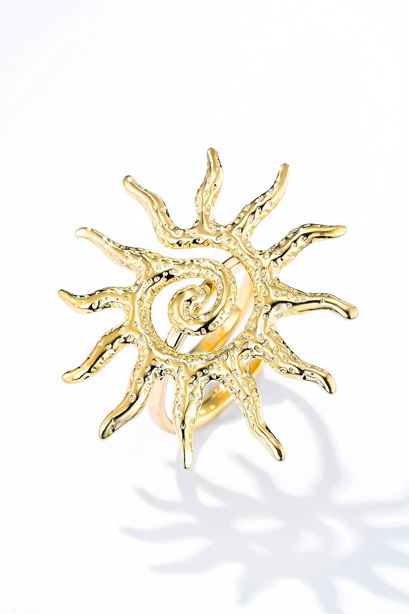 Bague Soleil en acier inoxydable 424AQ149