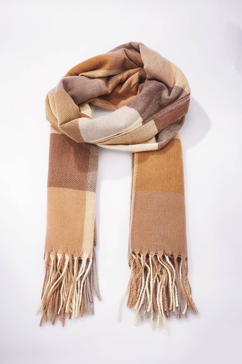 Écharpe à carreaux FL208DF