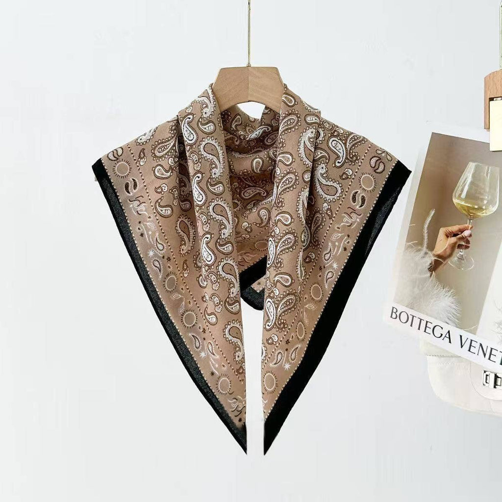 Foulard Carré 70x70 Élégance Bohème