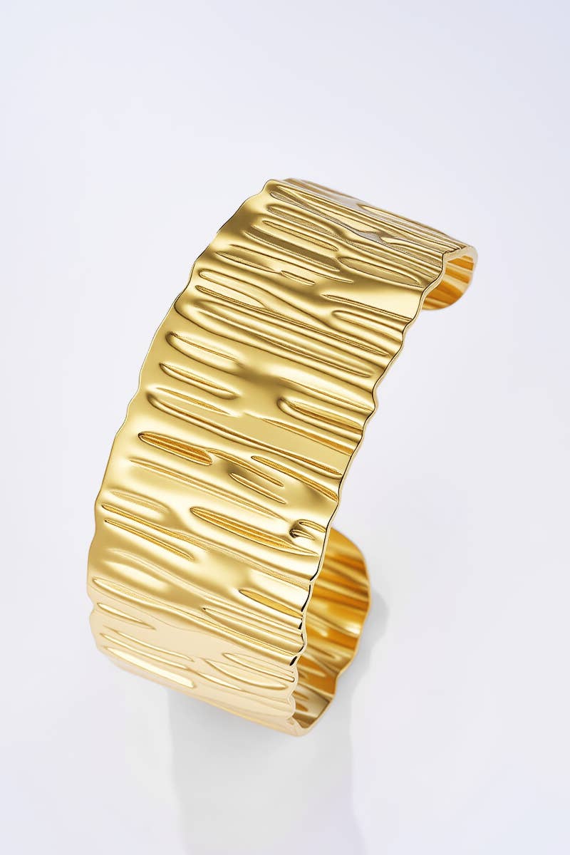 Bracelet jonc en acier inoxydable 324AQ300