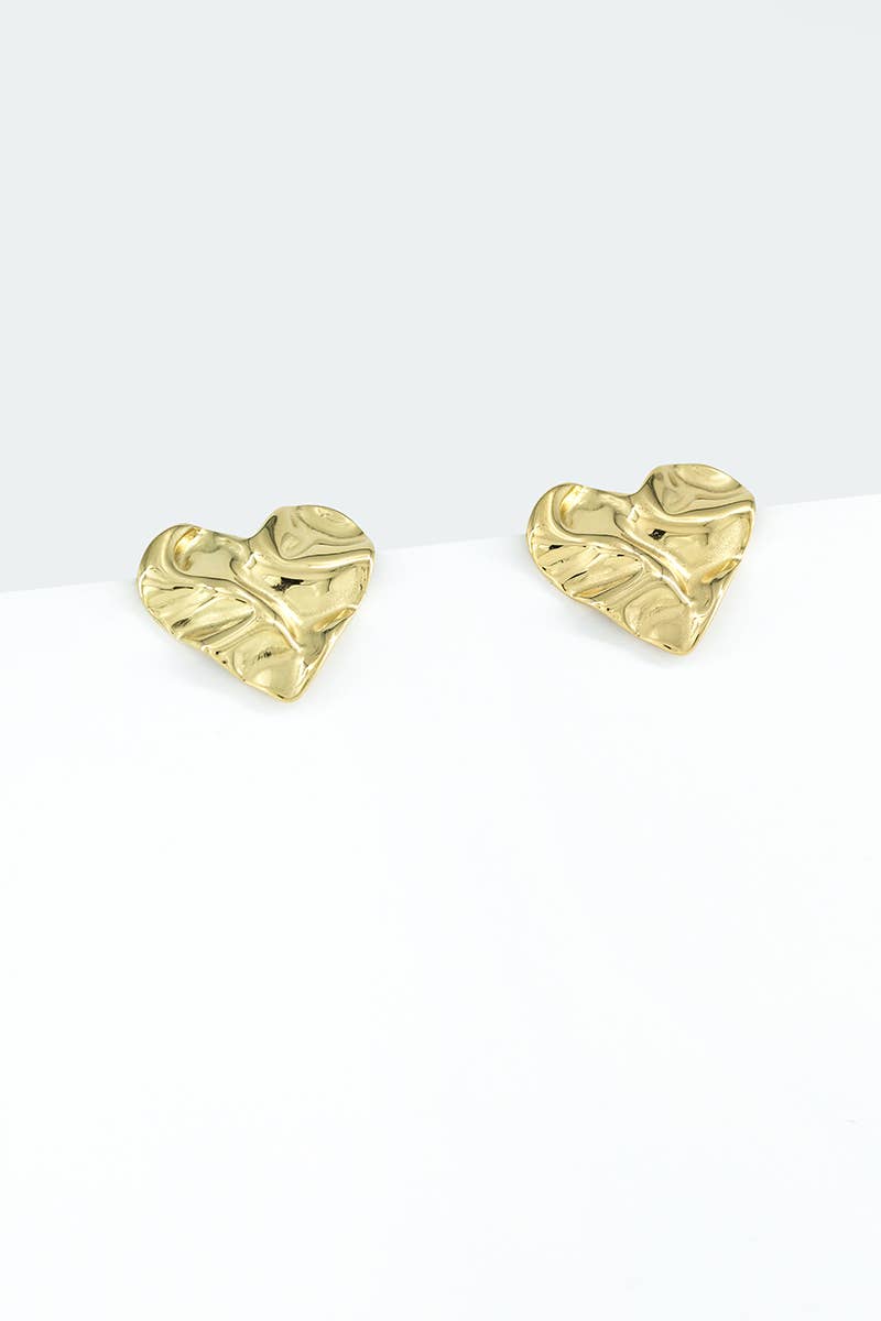 Boucles d'oreilles en acier inoxydable 124DY55