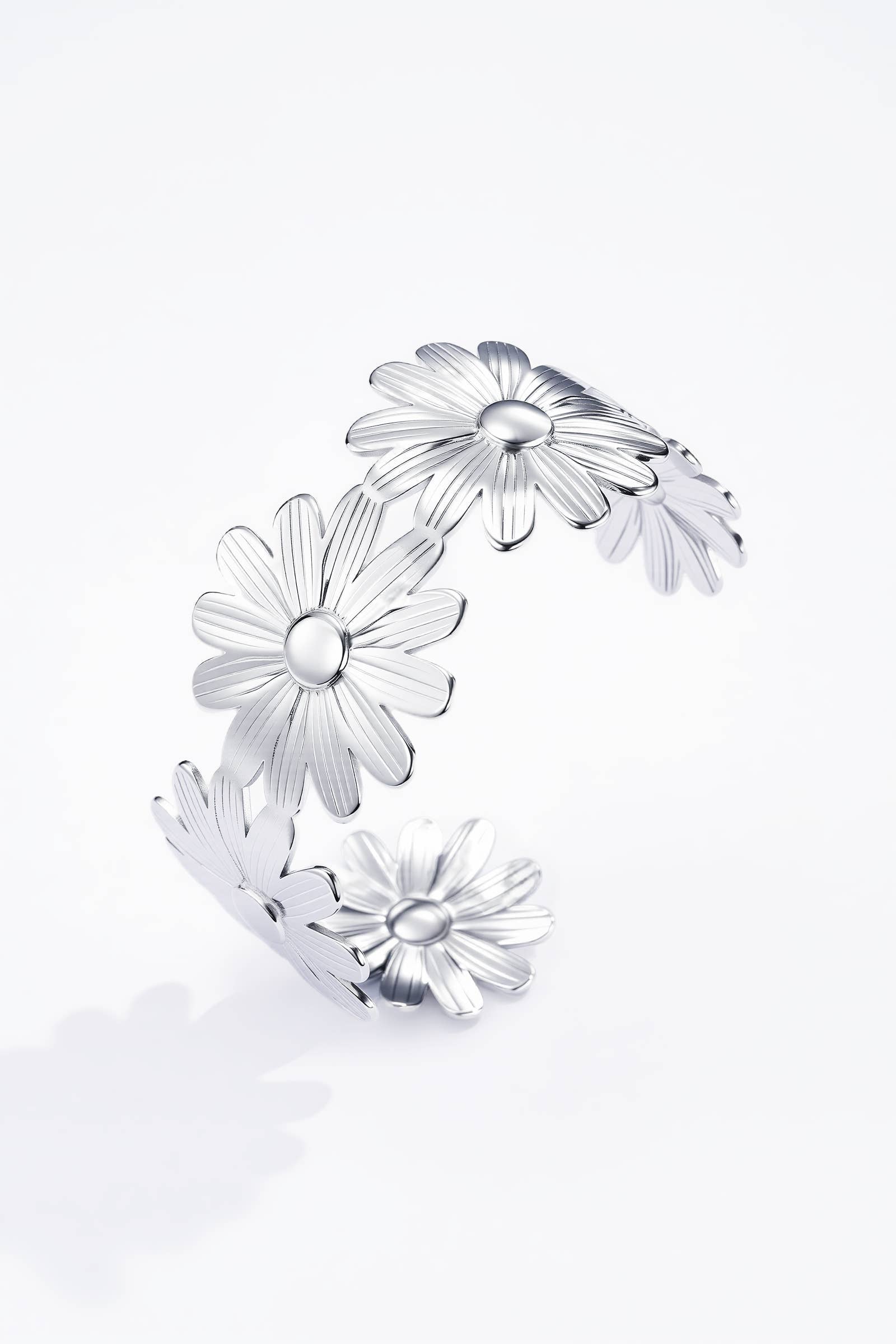 Bracelet en jonc en acier inoxydable 324AQ231