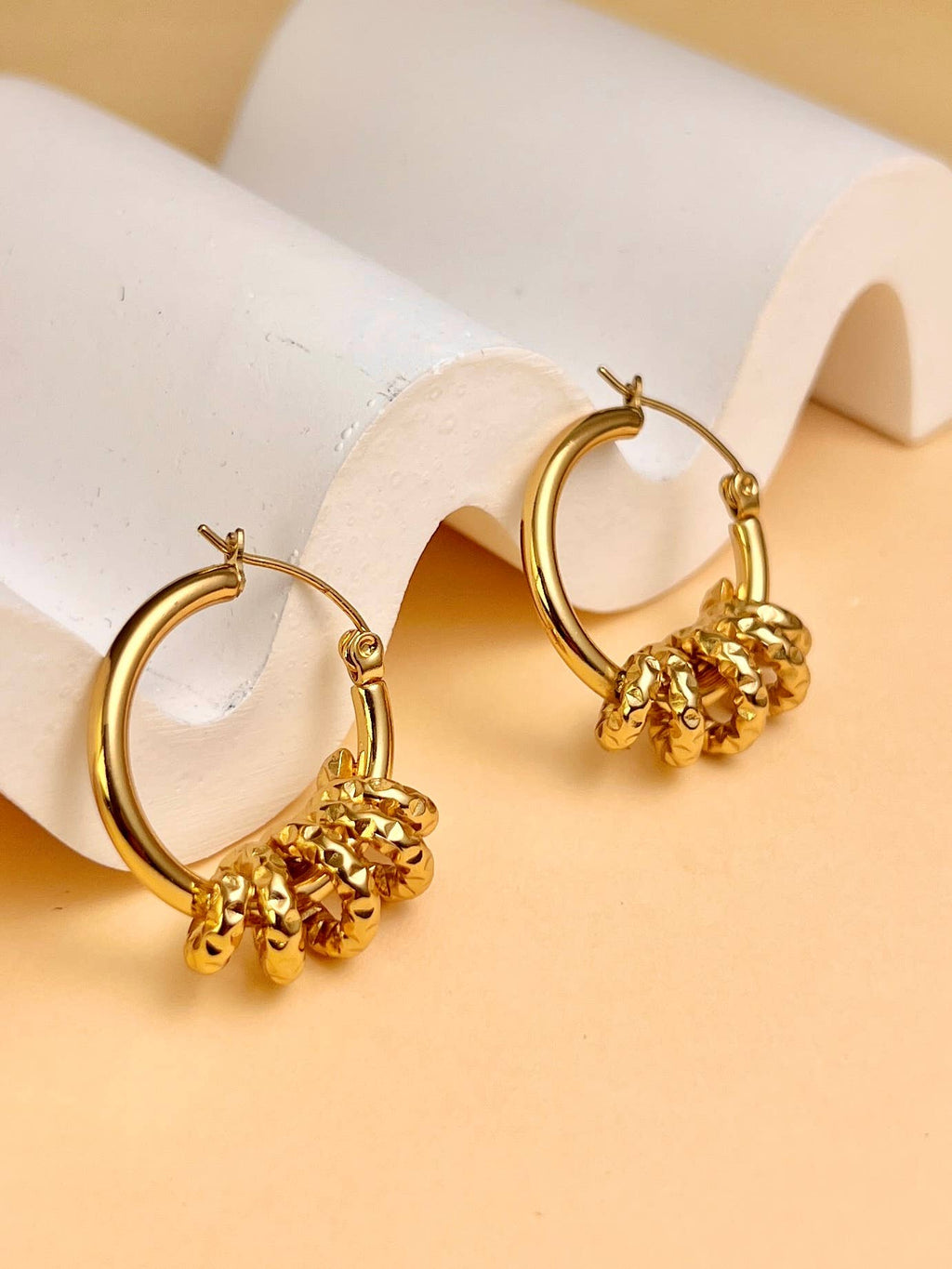 Boucle d’Oreille Créole en Acier Inoxydable