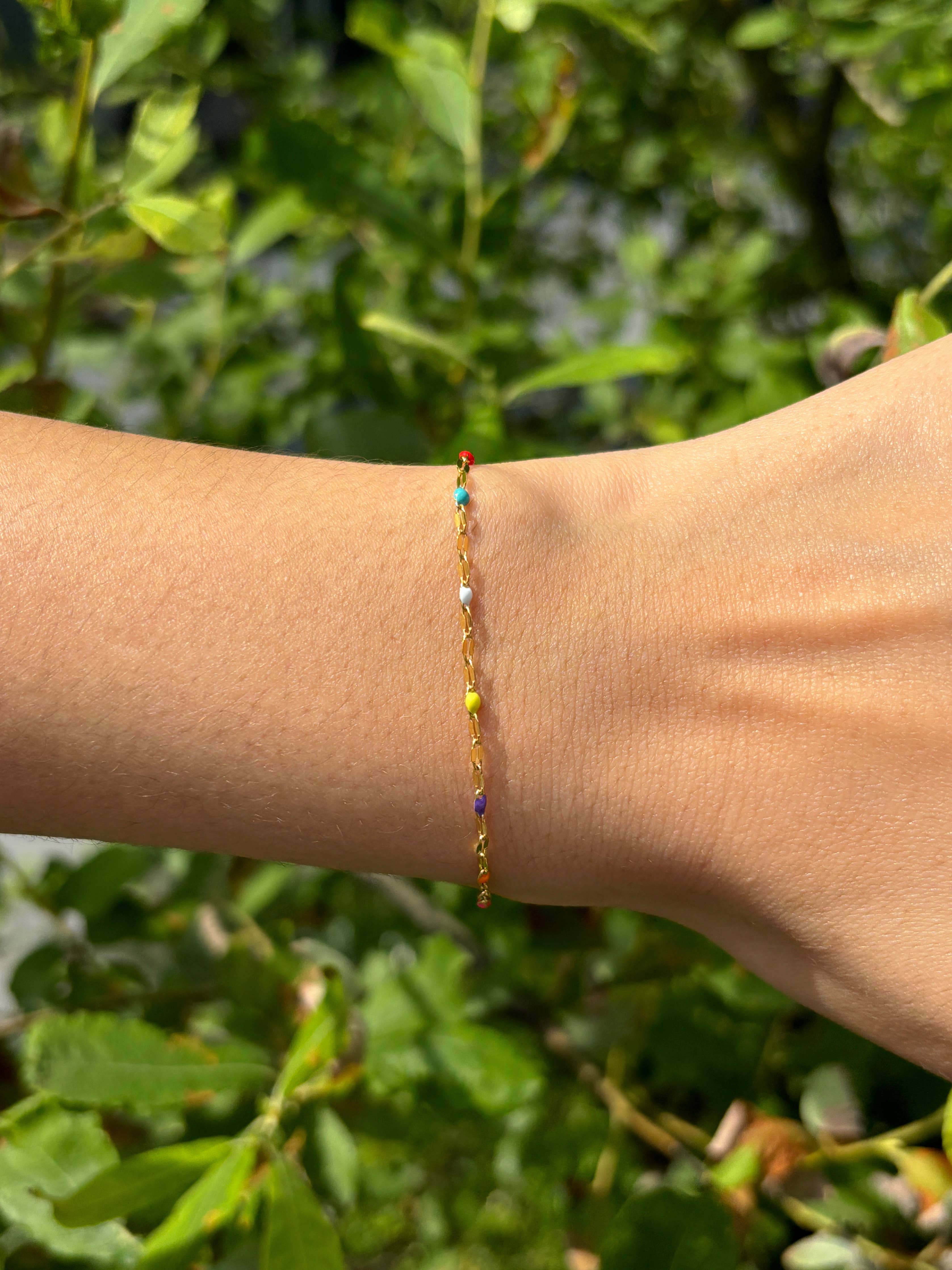 Bracelet coloré en acier inoxydable 324RX13