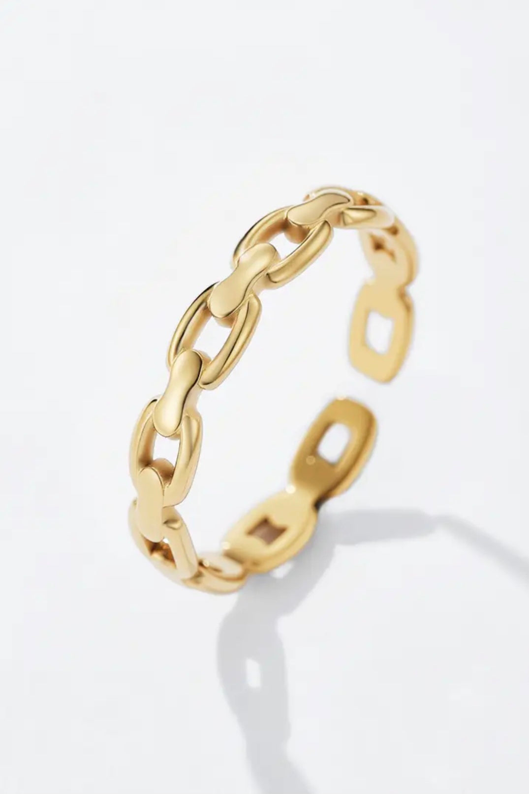 Bague chaîne en acier inoxydable 424CA71